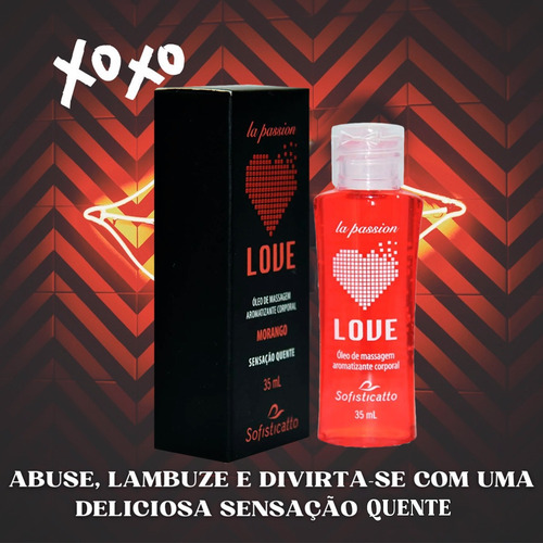 Kit Óleo Beijável Para Massagem Morango