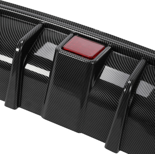 Carbon Fiber Style Rear Bumper Diffuser Lip For Infiniti Jjb Foto 9