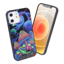 Magic Mushroom Print Case Para Xr, Groovy Shroom Patt...