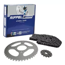 Kit De Transmisión / Arrastre Riffel Para Yamaha Xtz 125