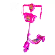 Patinete Infantil 3 Rodas Luzes Led Musical Menino Menina 