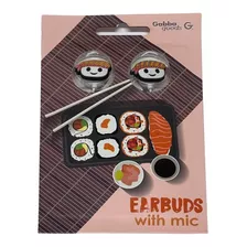 Audifonos Manos Libres Con Diseño De Sushi 