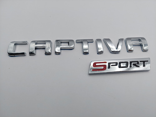 Emblemas Chevrolet Captiva Sport Cromados Del 2009 Al 2015 Foto 2