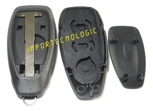 Carcasa Para Llave Alarma Ford Escapetitanium 2017 2018 Cl Foto 4