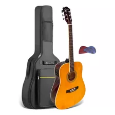 Guitarra Texana Electroacústica Danwood Funda Y Acc.