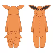 Fantasia De Cosplay De Uzumaki Kurama Kyuubi Fox Kigurumi Pa