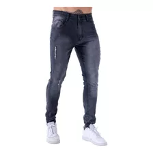 Calça Jeans Masculina Super Skinny Slim Premium