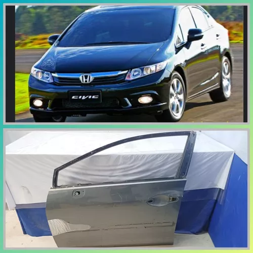 Segunda imagem para pesquisa de porta dianteira esquerda honda civic 2015