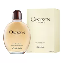 Obsession For Men Edt 200ml Silk Perfumes Original Ofertas