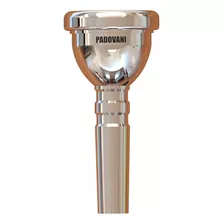 Bocal Para Trombone Fino Padovani Standard + Brinde Flanela