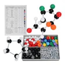 Modelo Molecular 240 Pcs, 240 Pcs Estrutura Química, Orgânic