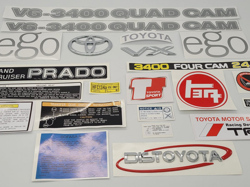 Toyota Prado Vx Calcomanias Y Emblemas  Foto 3