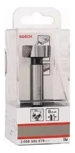 Mecha Broca Fresadora Forstner Madera Bosch 26 Mm 2608596975