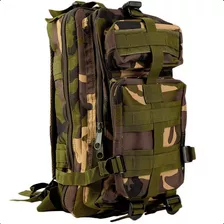 Mochila Tática Militar Impermeável Reforçada Grande Cor Terr