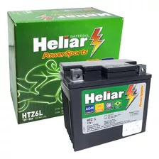 Bateria Heliar 5ah Htz6l Honda Biz100 Es 2001 2002 2003 2004