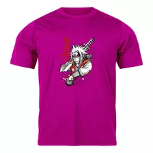 Camiseta Jiraya Naruto Anime Mangá Ótima Qualidade Reforçada