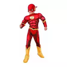 Disfraz Niños Superheroes Flash Deluxe Child Costume