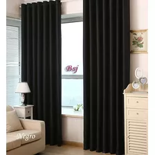 Combo X3 Juegos De Cortinas De 230cm Largo Blackout Textil