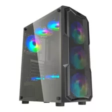 Gabinete Gamer Aigo - Darkflash Aquarius Suporta Até 8 Fans