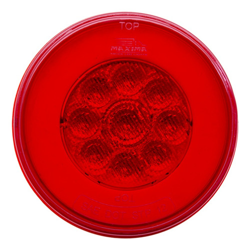 Foto de Stop Led Redondo Camin 4 Pulgadas Neon Maxima Led Tr