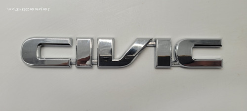 Emblema Aplica Para Honda Civic  Foto 4