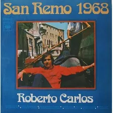 Lp Vinil Roberto Carlos San Remo 1968 Ano De1975 El Gato Nel
