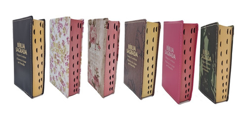 Bíblia Sagrada - Cores - Luxo - Presente