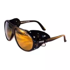 Gafas Aspen Gold Con Protección Cuero Lateral Montaña Trekki