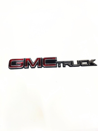 Emblemas Tapa Trasera Sierra Gmc Truck Cromado 1988-1999 Foto 5