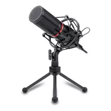 Microfone De Mesa Redragon Blazar Gm300 C/tripé E Pop Filter