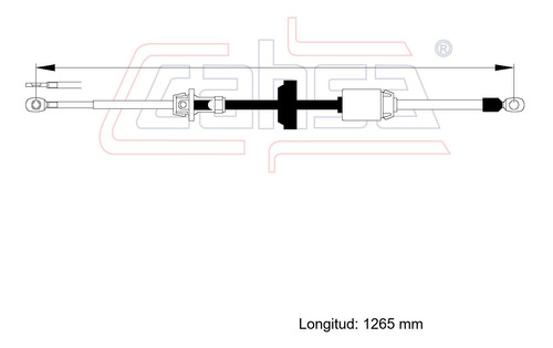 Cable Selector Velocidades Para Pontiac Phoenix 1982 2.5l  Foto 2