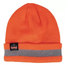 Ergodyne Sombrero De Invierno Reflectante Estandar, Naranja