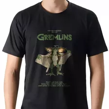 Camiseta Camisa Filme Cinema Gremlins Anos 80 100% Algodão