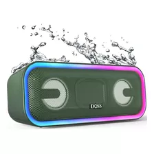 Parlante Doss Soundbox Pro+ Bt Resistente Al Agua Verde