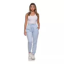 Calca Jogger Feminina Cintura Alta Com Elástico