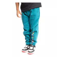 Pantalon Jogger Infantil Spitfire Skate Like A Girl Turquesa