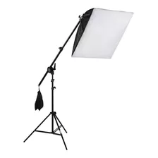 Kit Iluminação Estúdio Softbox E27 60x60cm Girafa