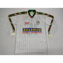 Camisa Portuguesa De Desportos Manga Longa 1998 #15 Branca 