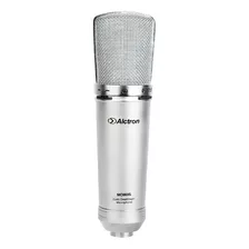 Microfone Condensador Alctron Mc003s Estúdio Low Cut Sj Cor Prateado
