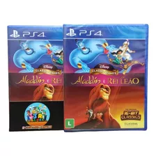 Disney Classic Games: Aladdin E Rei Leão Ps4 Lacrado Físico 