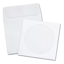 1000 Mil Envelopes Brancos Cd - Dvd Com Janela Transparente