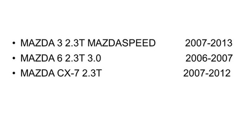 4 Inyectores Gasolina Mazda 3 6 Cx-7 2.3t 2006-2013 Foto 3