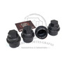 4 Tapones Copas Chevrolet S10, Blazer 93-03 Negras