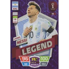 Adrenalyn X L Qatar 2022 Panini - Messi Legend #19