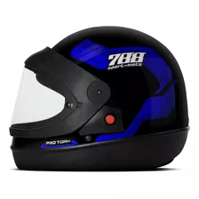 Capacete Moto Integral Masculino Pro Tork Sport Moto 788