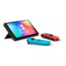 Nintendo Switch Oled / Con Funda Y Accesorios De Protección