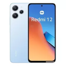 Celular Xiaomi Redmi 12 Azul 256 Gb 8 Gb Ram + Fone + Nf