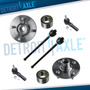 Front Wheel Bearing Hub Tie Rod For 1994-2002 Saturn Sc1 S