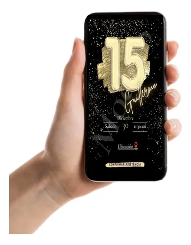 Segunda imagen para búsqueda de tarjeta invitacion de 15 anos