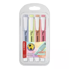 Marca Texto Stabilo Swing Cool 4 Cores Pastel